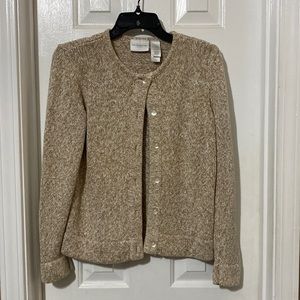 Beautiful button down sweater from Liz Claiborne